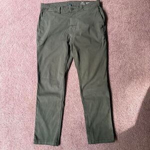 Undercover Men's Green and Khaki Trousers